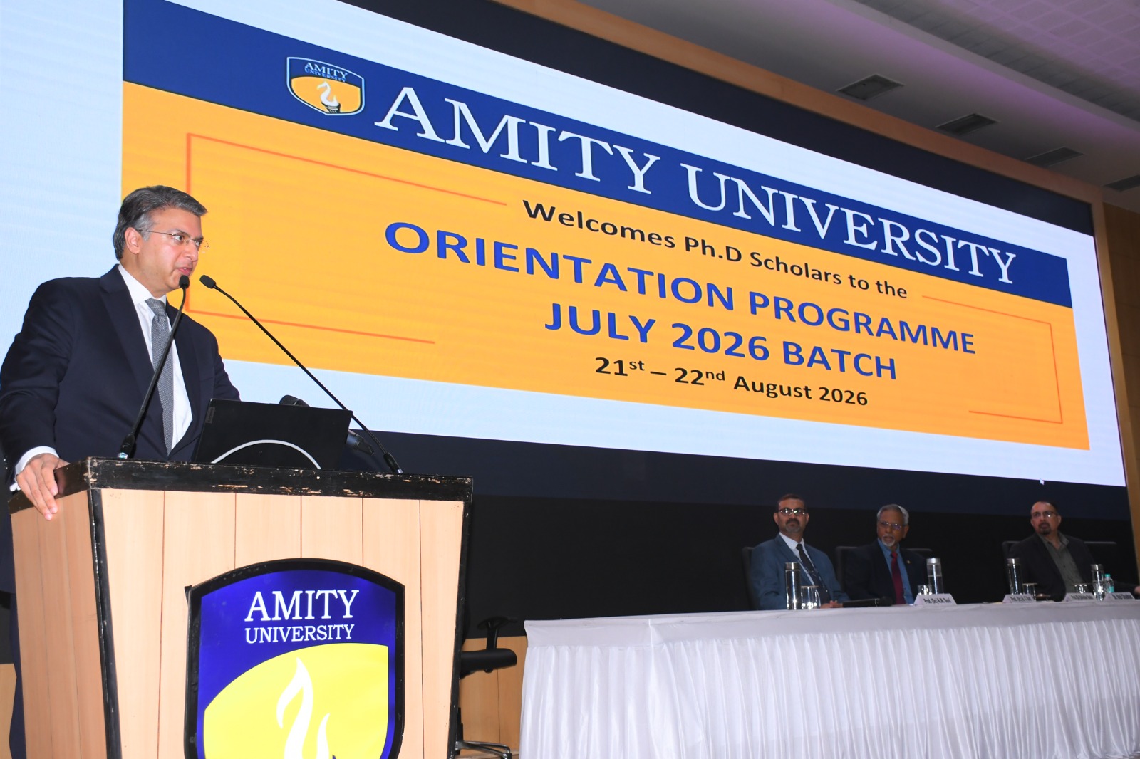 Around 400 PhD Scholars enrol for Research Programmes at Amity University